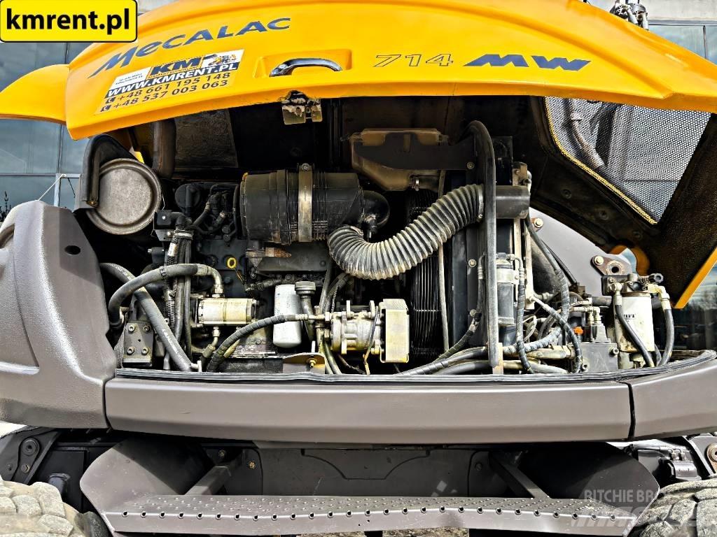 Mecalac 714 MW Escavatori gommati