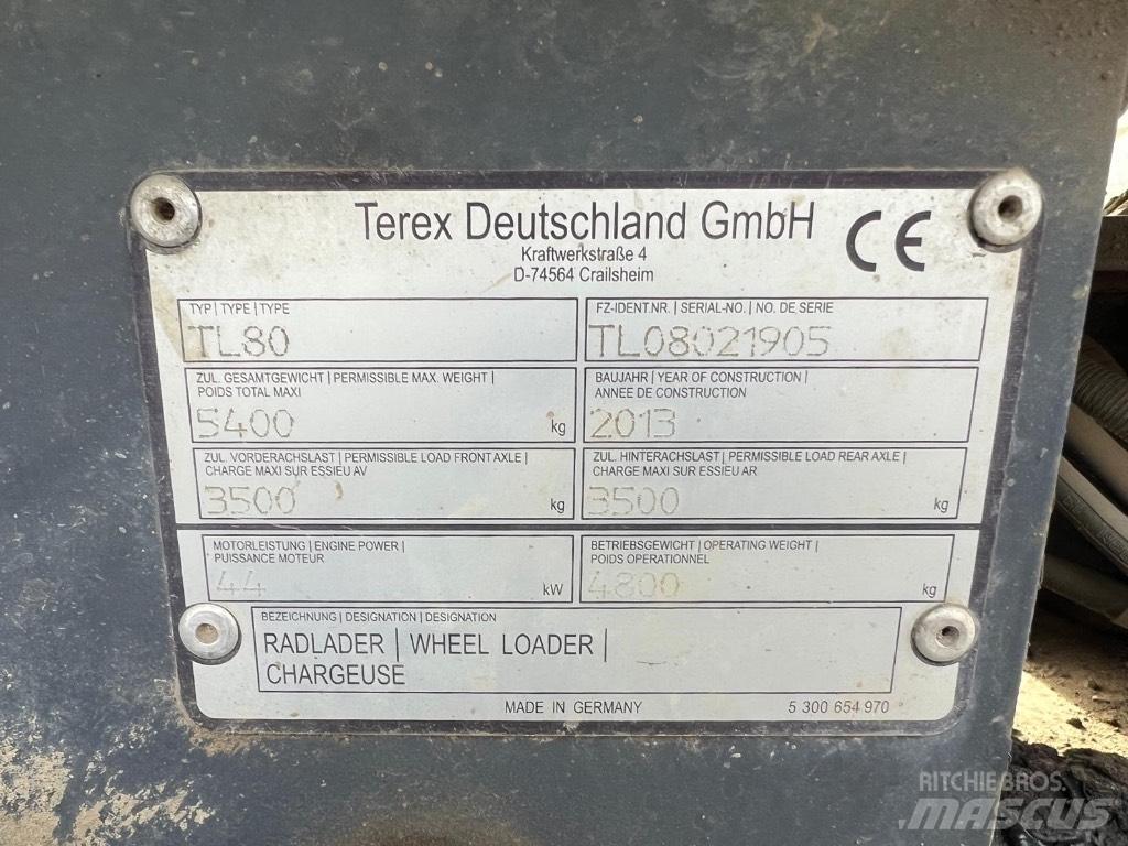 Terex TL 80 Pale gommate
