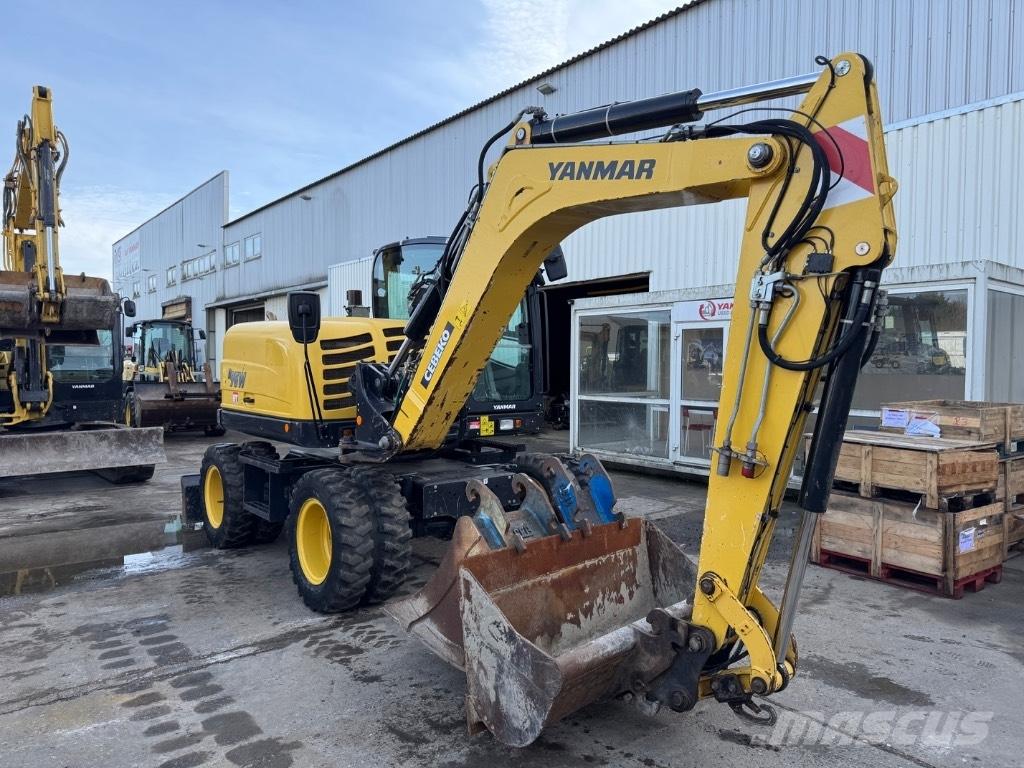 Yanmar B95W (40810) Escavatori gommati