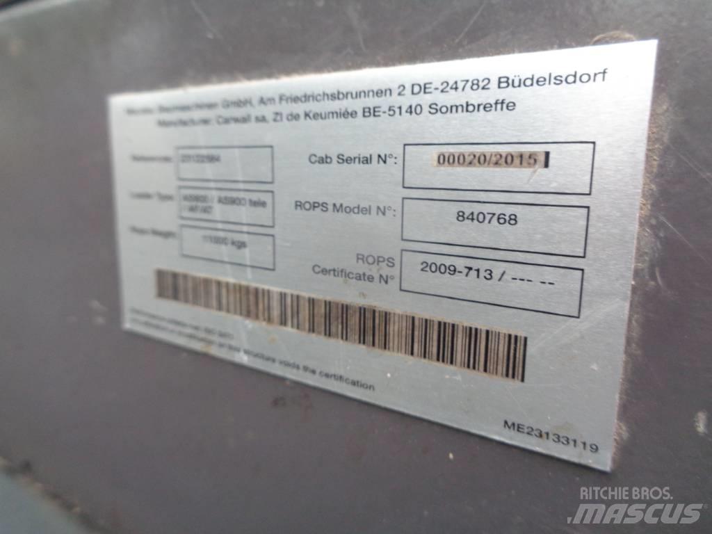 Mecalac AF 1050 Pale gommate