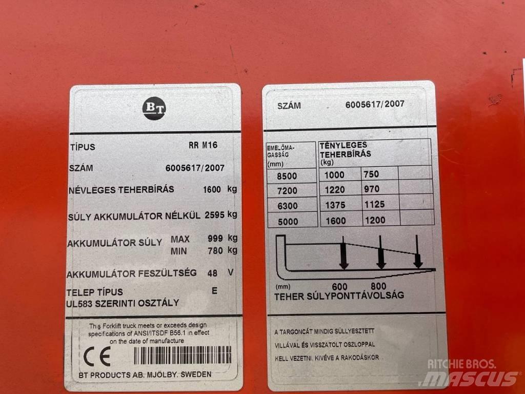 BT RR M 16 Carrello retrattile