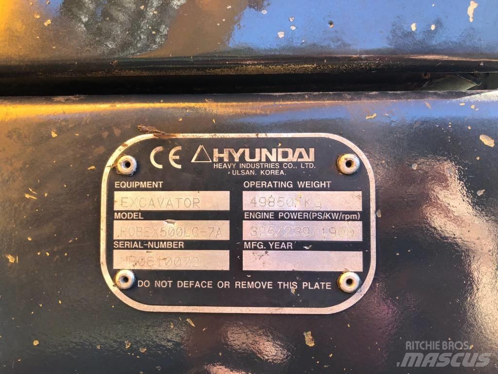 Hyundai R500LC-7A Escavatori cingolati