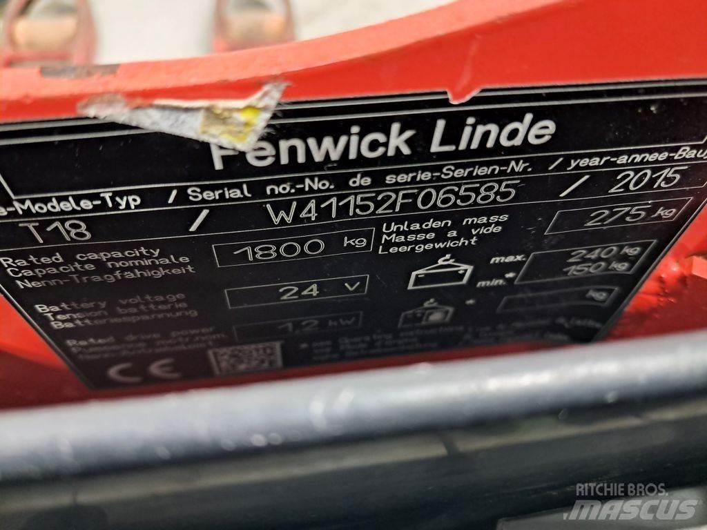 Linde T18 Transpallet manuale
