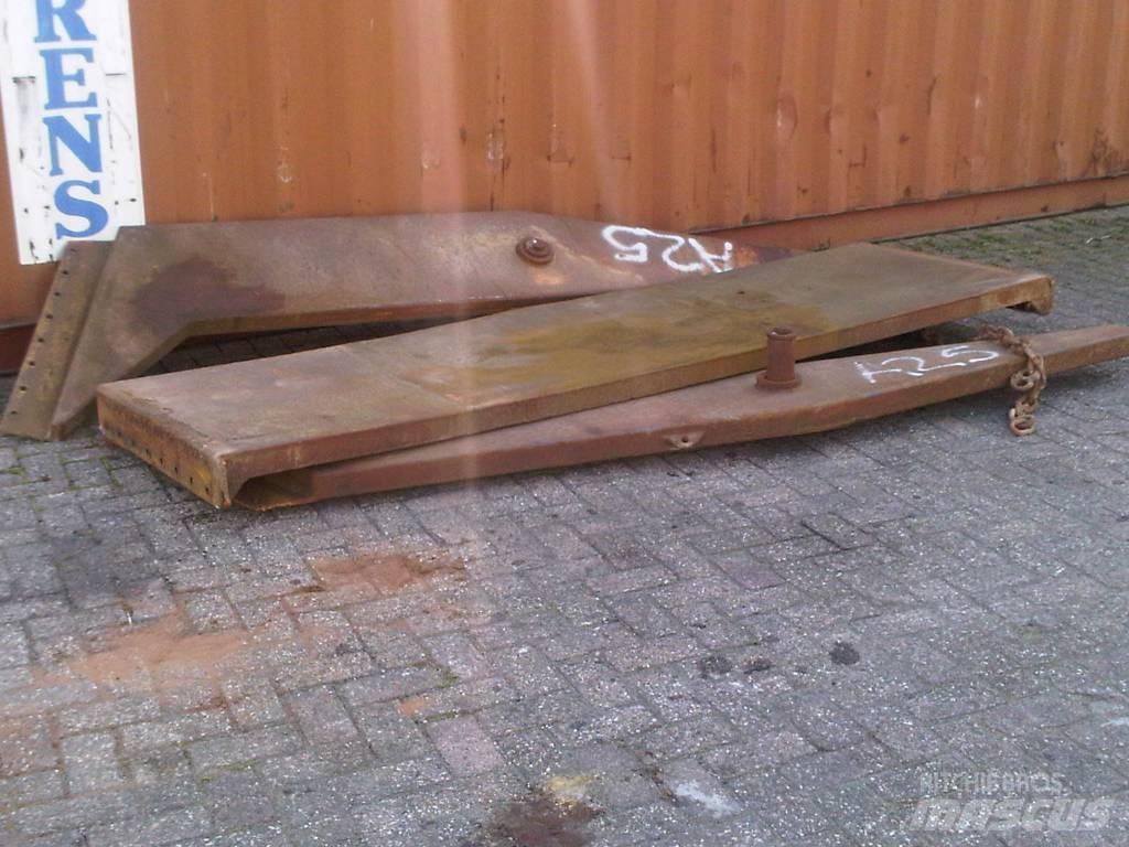 Volvo A25 tailgates Telaio e sospensioni