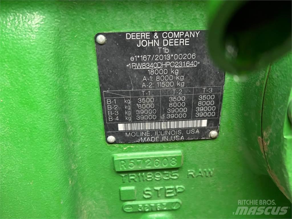 John Deere 8R340 Trattori