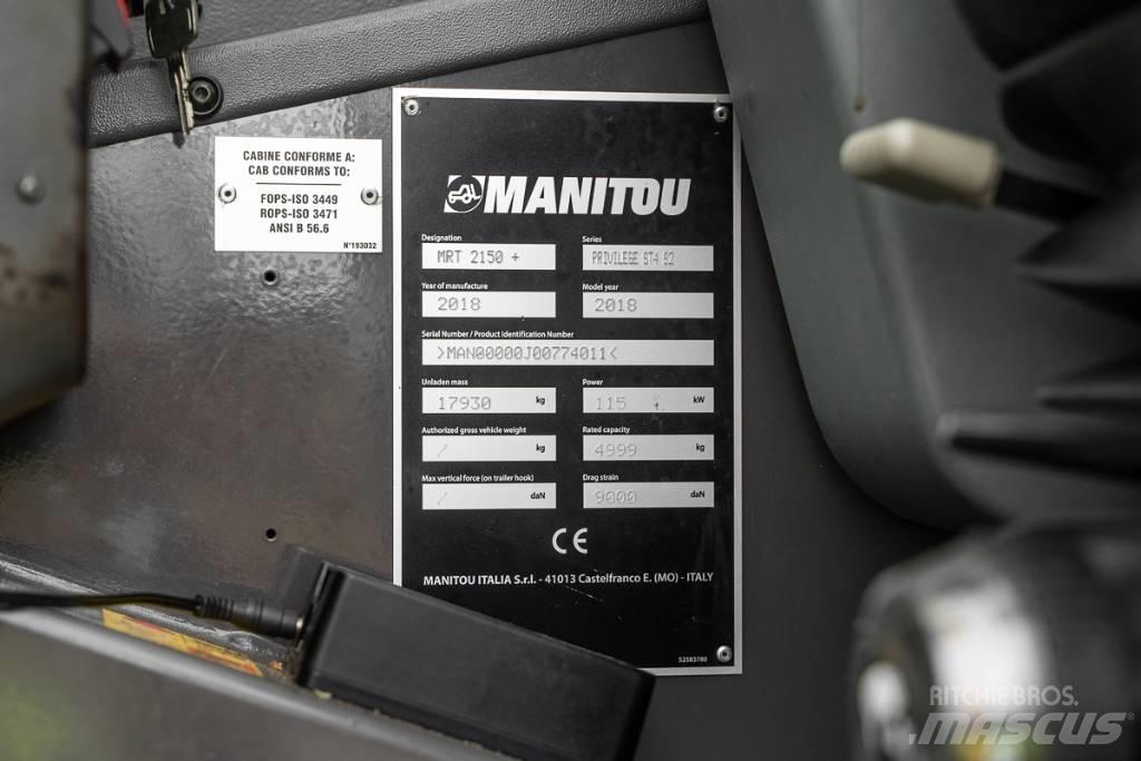 Manitou MRT 2150 Sollevatori telescopici