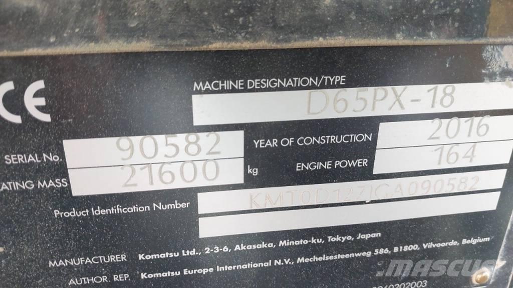 Komatsu D 65 PX-18 Dozer cingolati