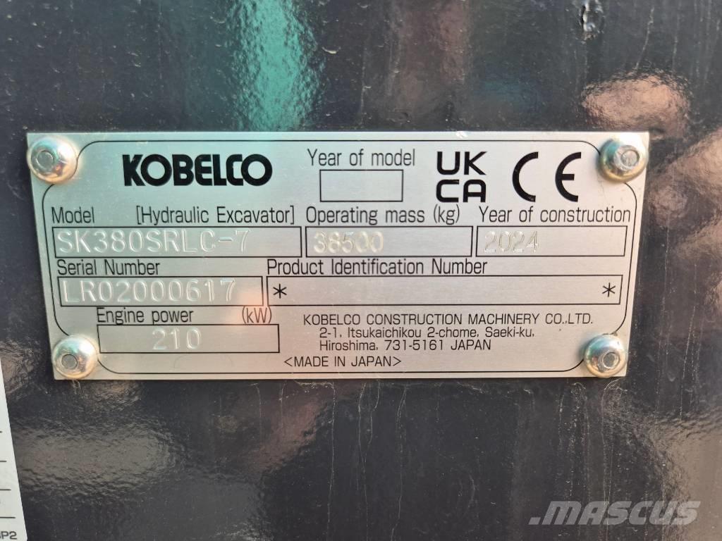 Kobelco SK380SRLC Escavatori cingolati
