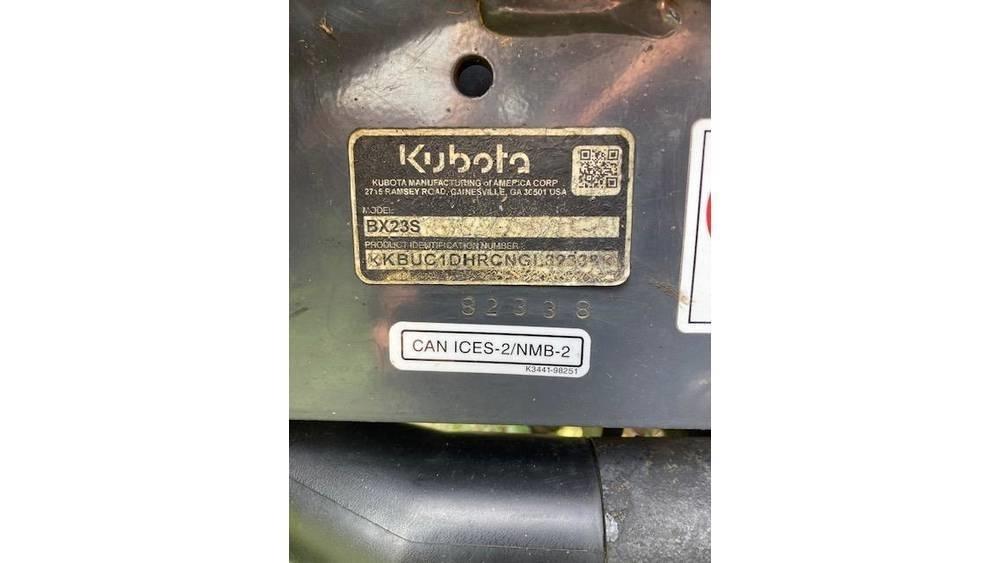 Kubota BX23s Trattori