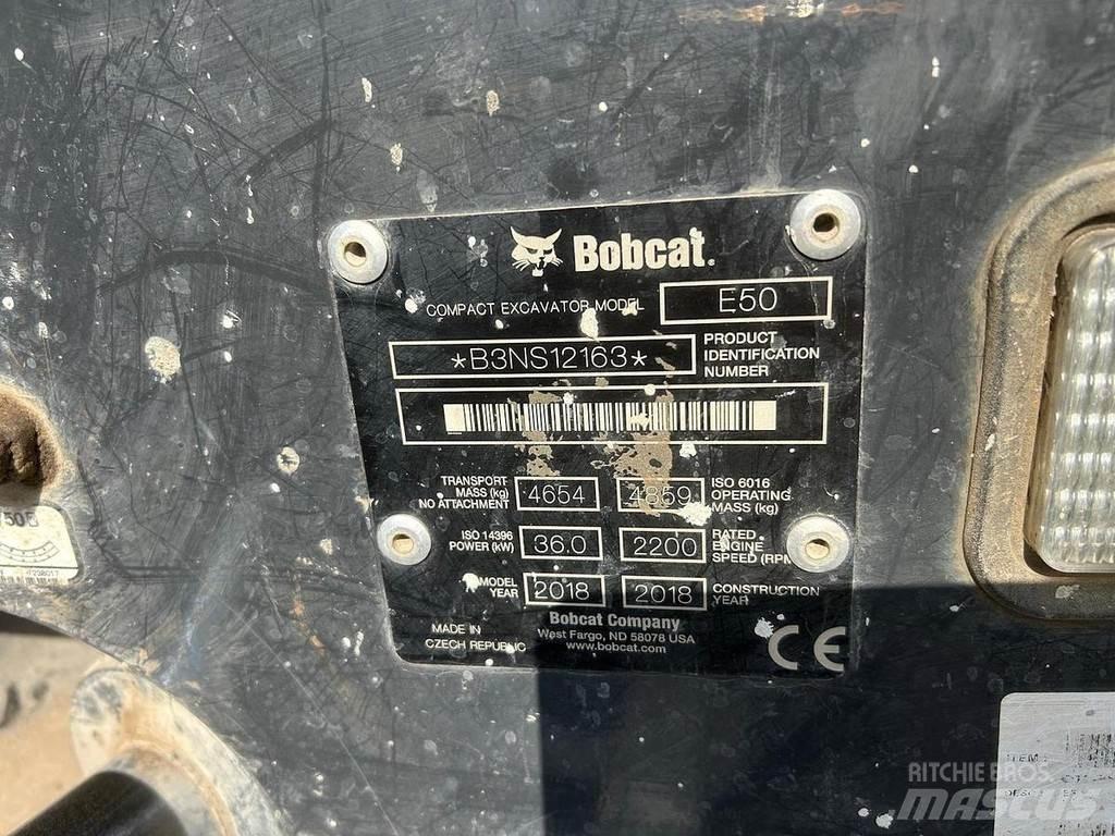 Bobcat E50 Miniescavatori