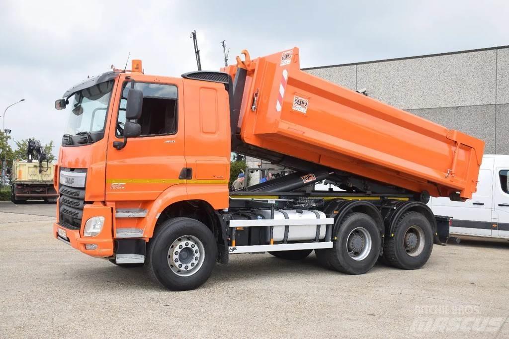 DAF CF 460 Camion con gancio di sollevamento