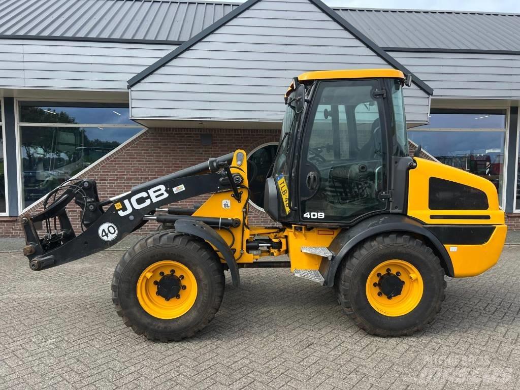 JCB 409 Agri shovel Pale gommate