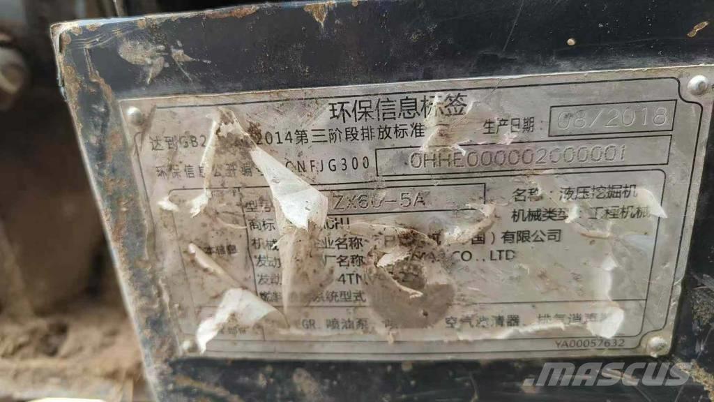 Hitachi Zaxis 60 Escavatori cingolati