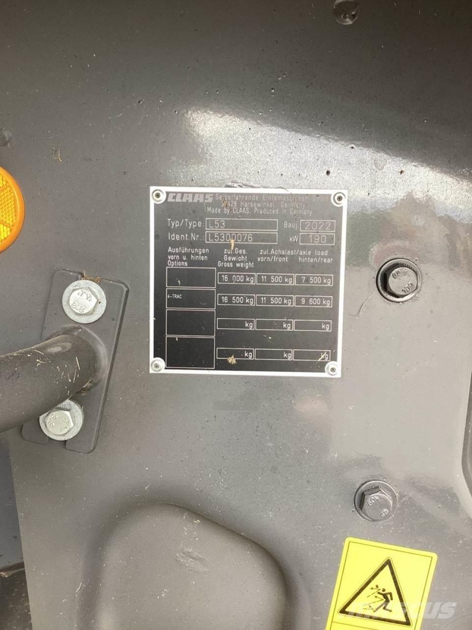 CLAAS Trion 520 Mietitrebbiatrici
