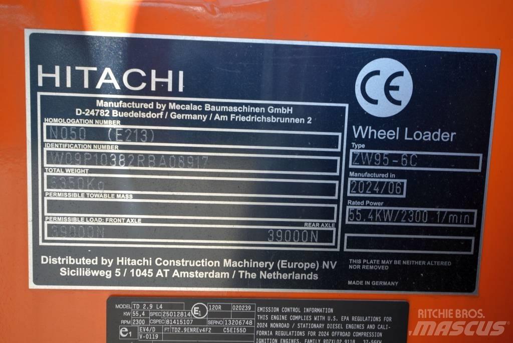 Hitachi ZW 95-6 C Pale gommate