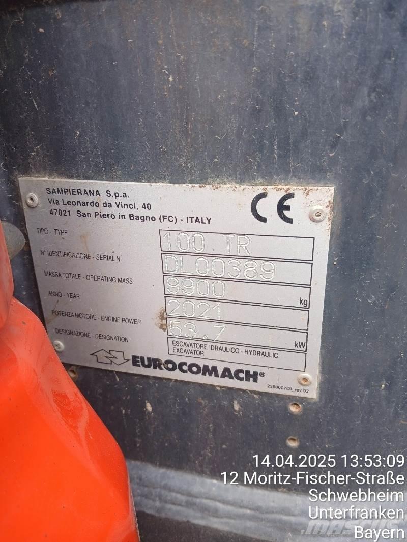 Eurocomach 100TR Miniescavatori