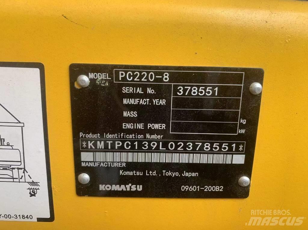 Komatsu PC 220-8 Escavatori cingolati