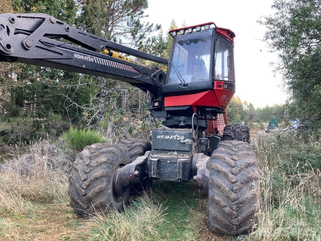 Komatsu 931.1 Abbattitrici, Disboscatrici