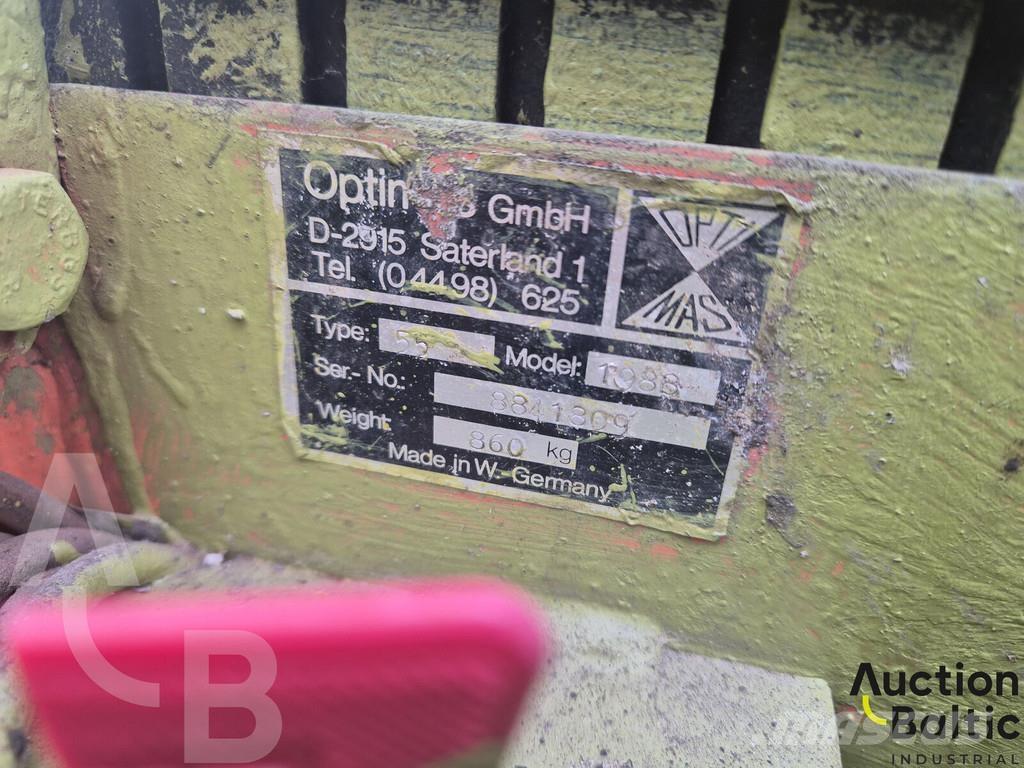 Optimas 55 Attrezzature movimentazione e posizionamento