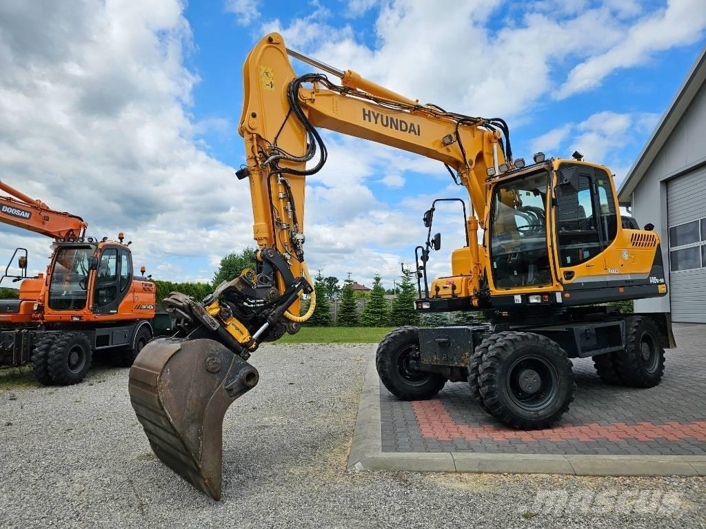 Hyundai 140 W 9 A Escavatori gommati