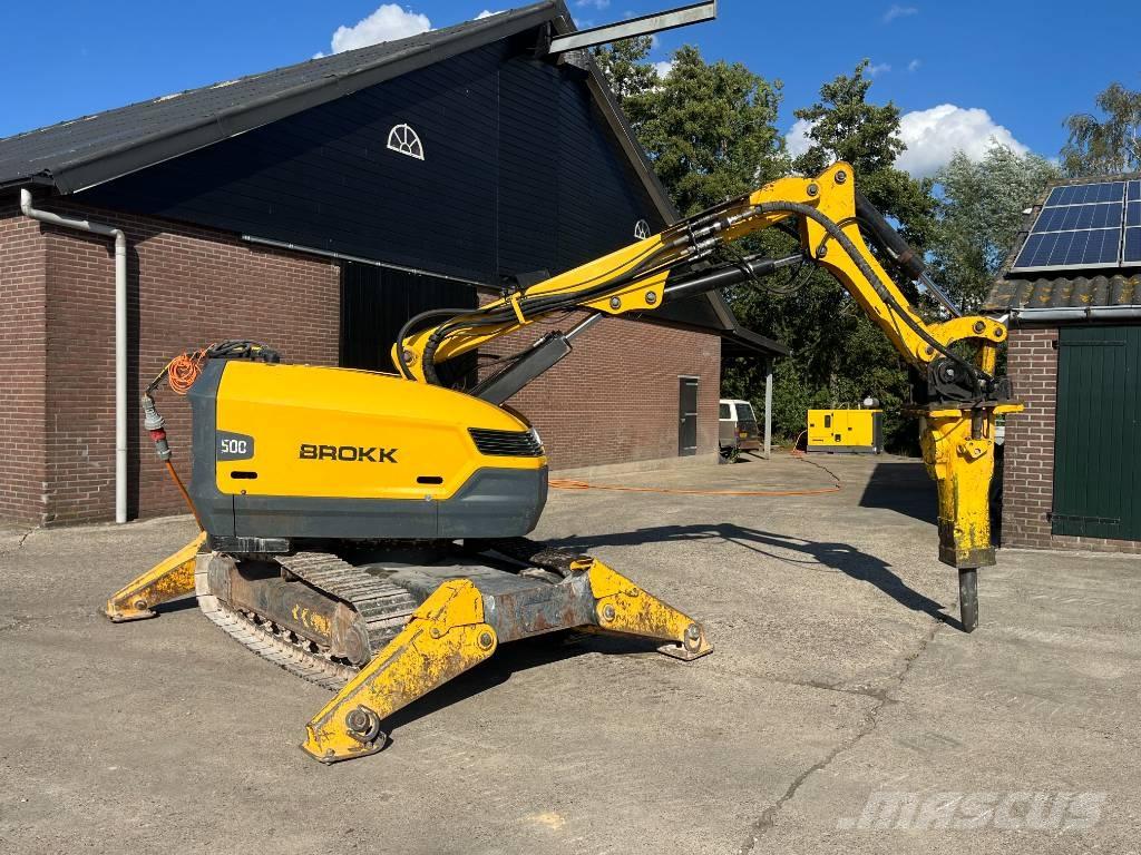 Brokk 500 Escavatori speciali