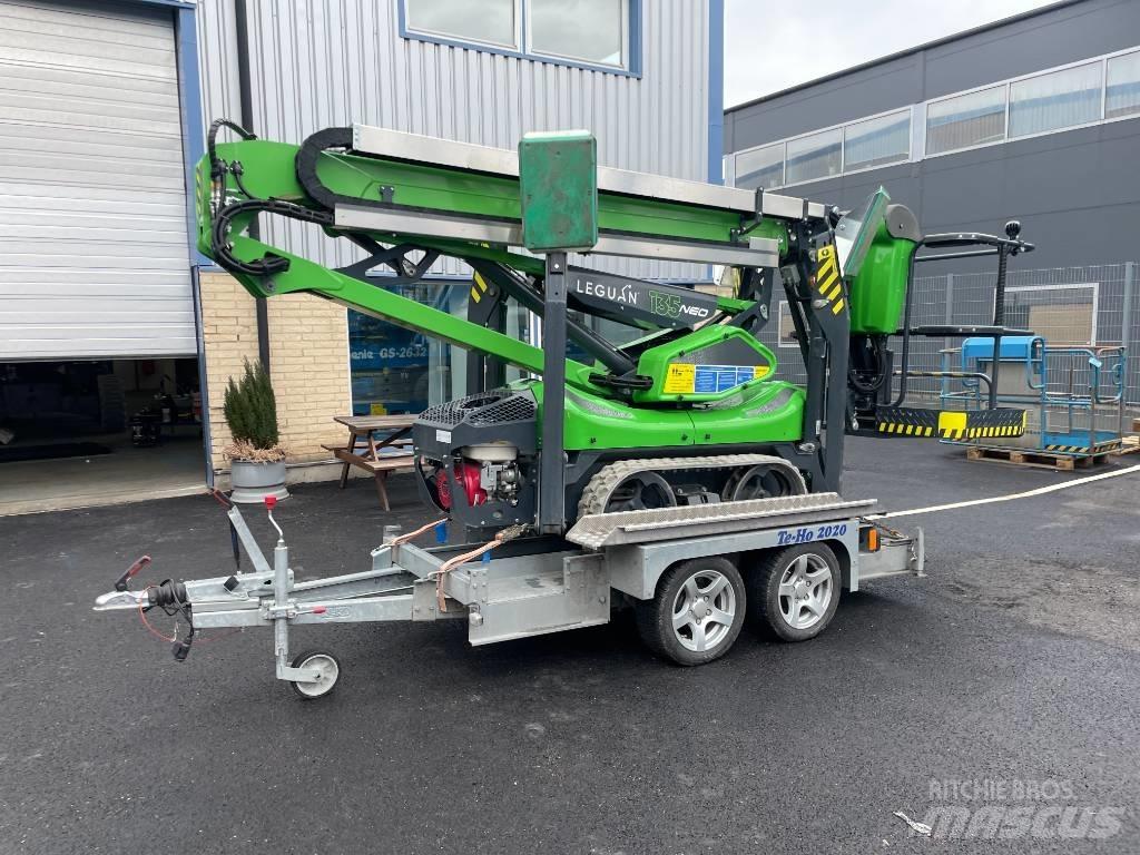 Leguan Leguan 135neo Piattaforme aeree su rimorchio