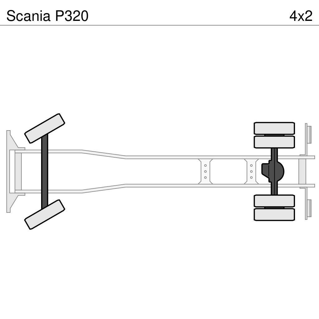Scania P320 Camion con cassone scarrabile