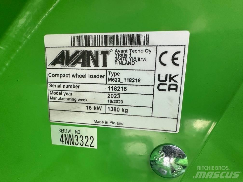 Avant 523 Pale multiuso