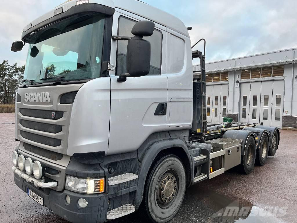 Scania R490 Camion con gancio di sollevamento