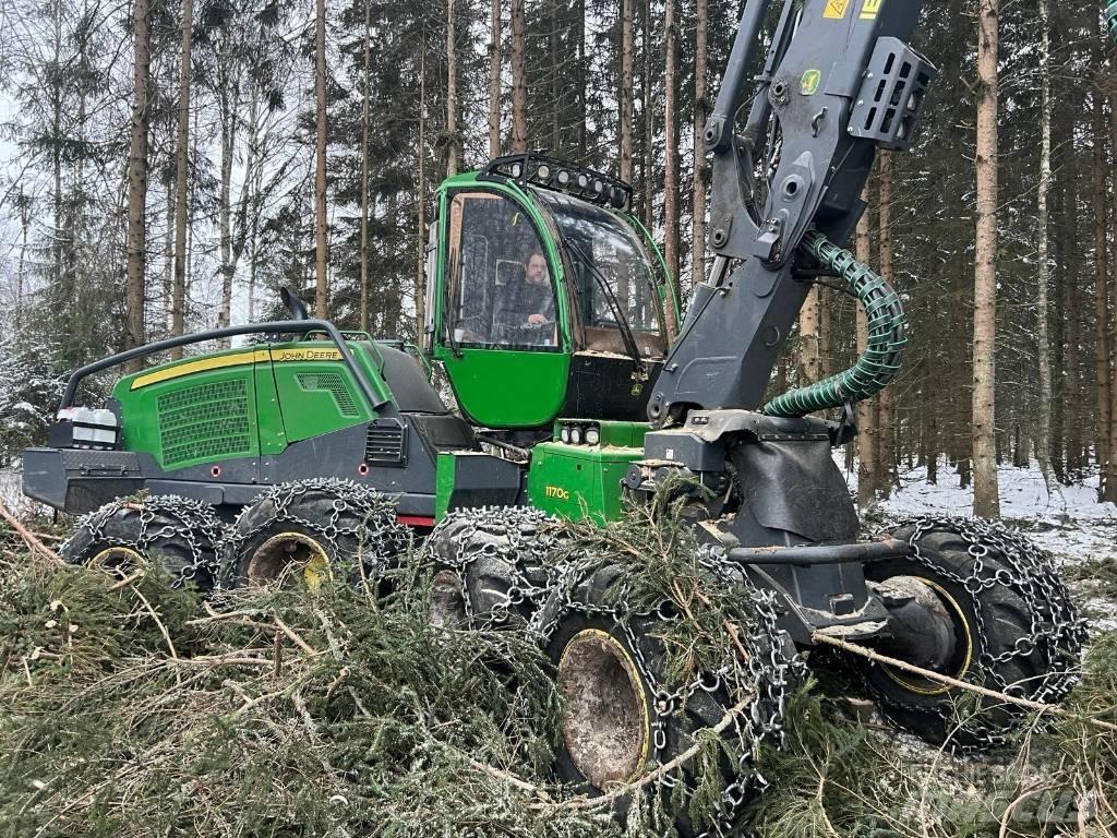 John Deere 1170G Abbattitrici, Disboscatrici
