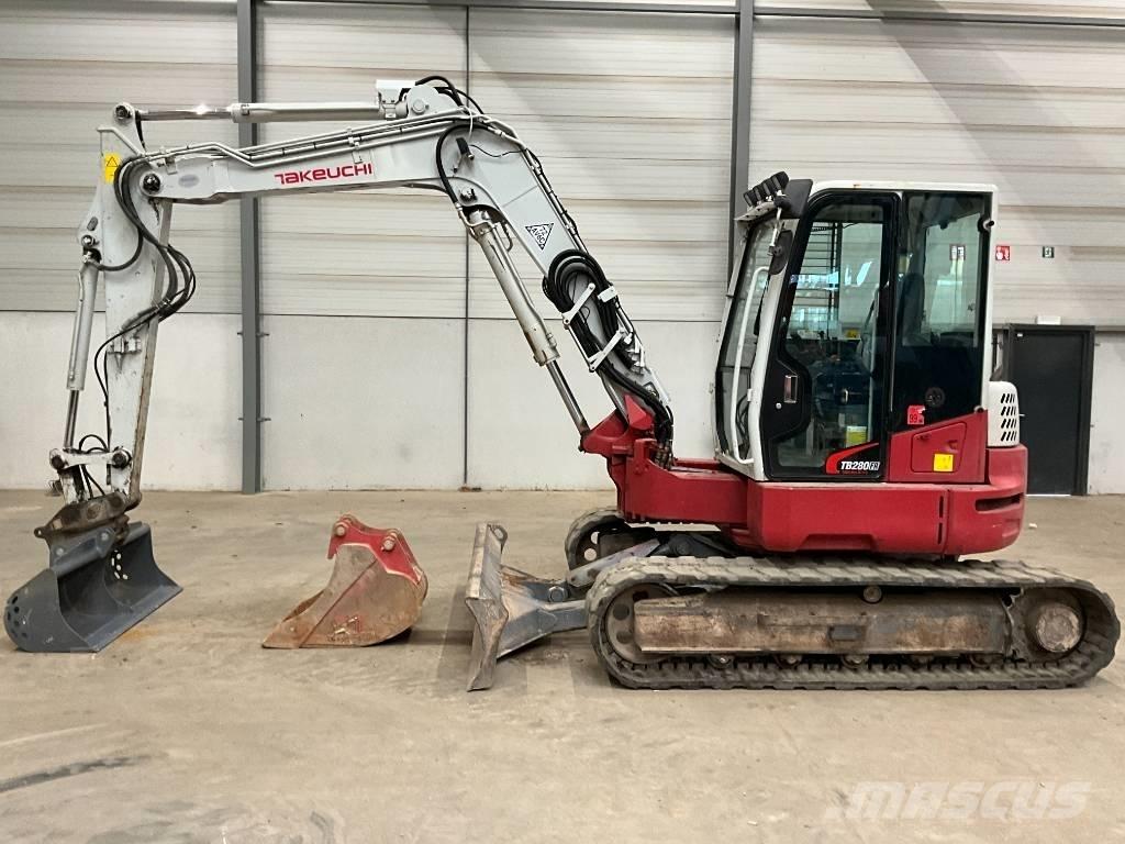 Takeuchi TB 280 FR Escavatori medi 7t - 12t