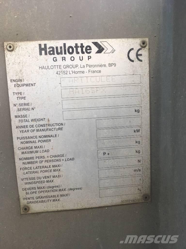 Haulotte HA 16 SPX Piattaforme a braccio articolato
