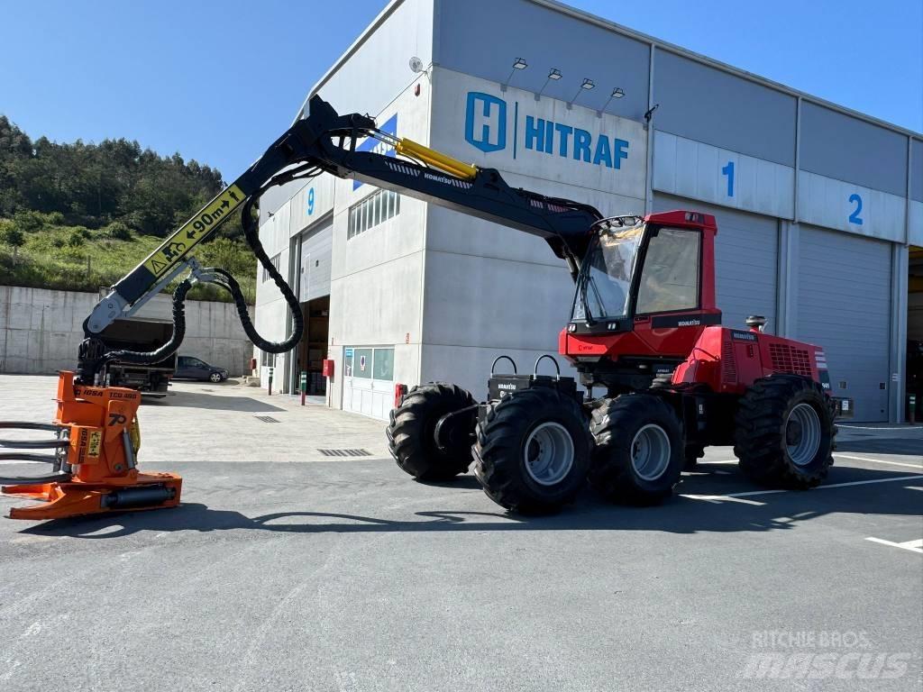 Komatsu 941 Abbattitrici, Disboscatrici