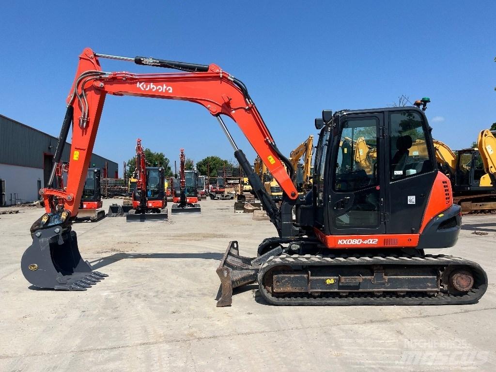 Kubota KX 080-4 Escavatori medi 7t - 12t