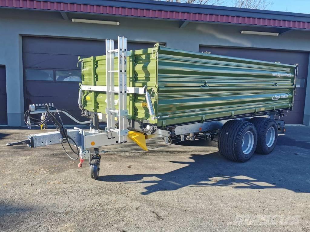Fliegl TDK 80 -88 VR Rimorchi con cassone scarrabile