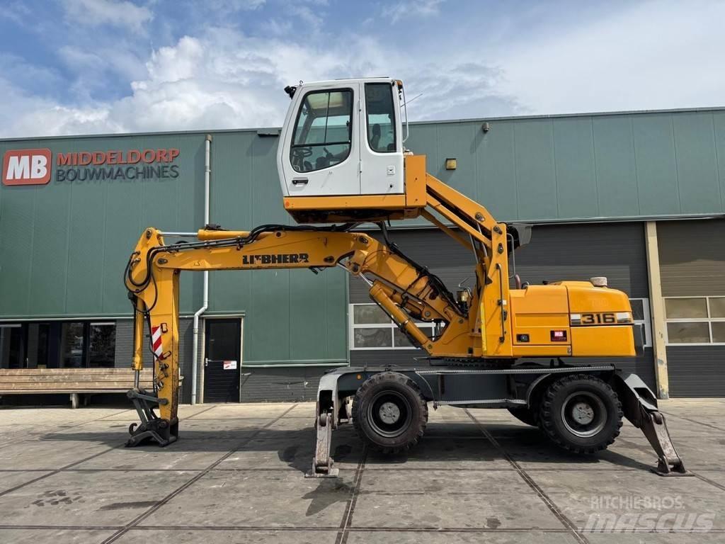 Liebherr A 316 Movimentazione rifiuti