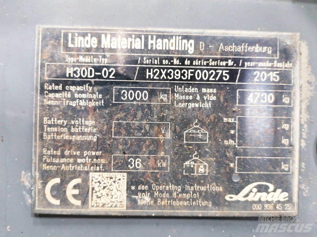 Linde H30D-02 Carrelli elevatori diesel