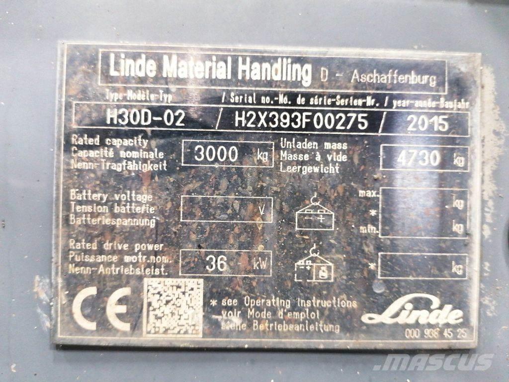 Linde H30D-02 Carrelli elevatori diesel