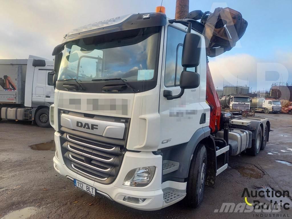 DAF CF 450 FAR Camion con gancio di sollevamento