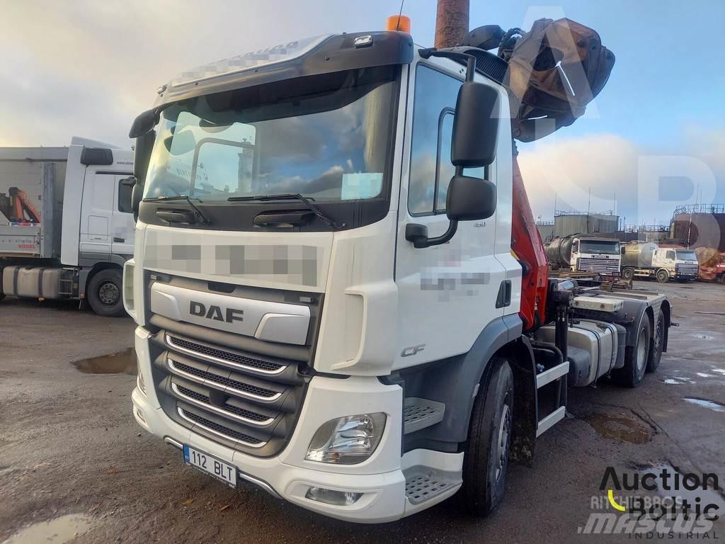 DAF CF 450 FAR Camion con gancio di sollevamento
