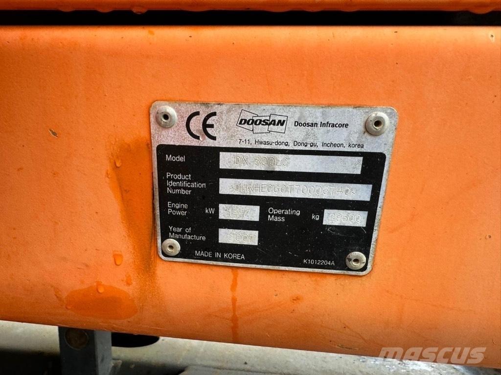 Doosan DX 140 Escavatori gommati