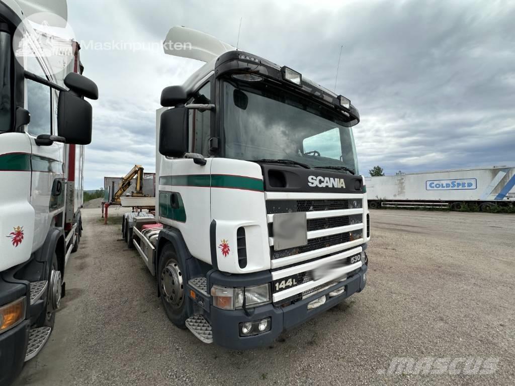 Scania R 124 LB Camion portacontainer