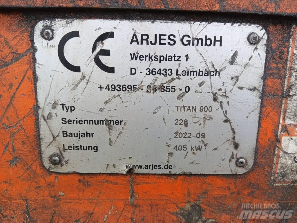 Arjes Titan 900 Trituratori di rifiuti
