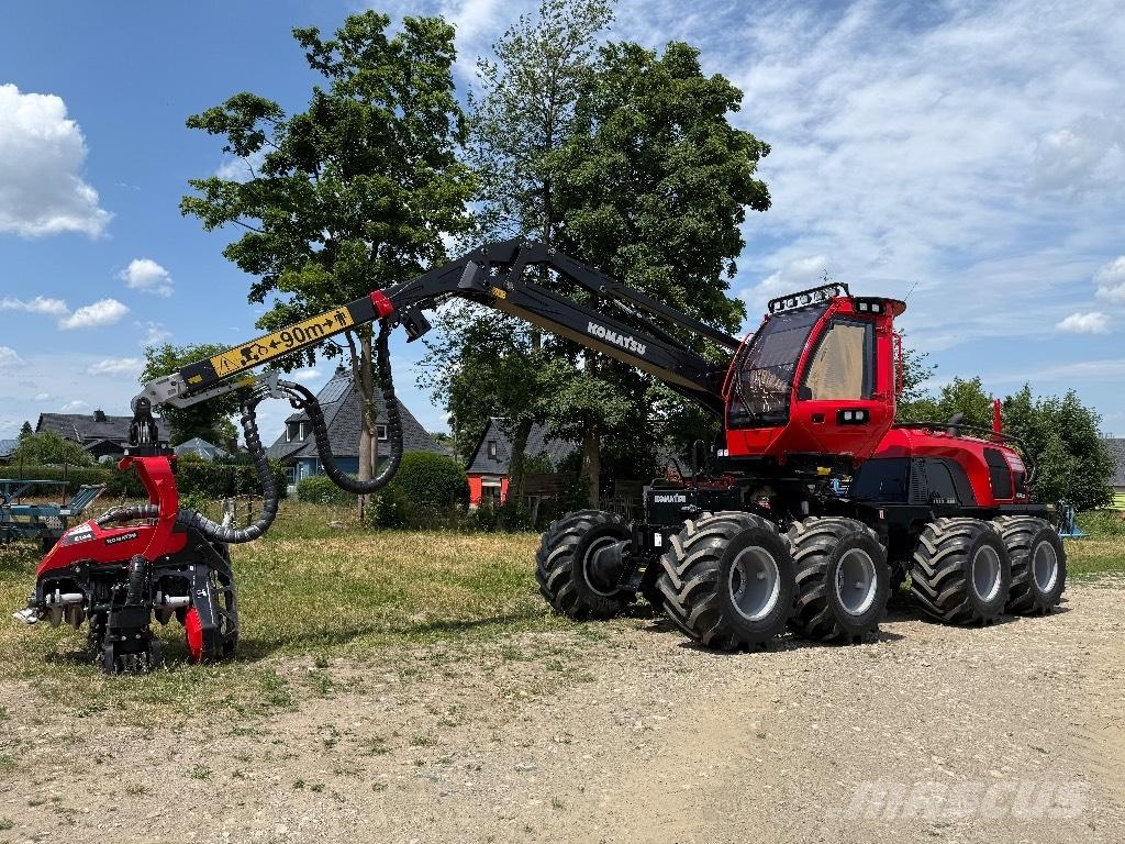 Komatsu 931 XC Abbattitrici, Disboscatrici