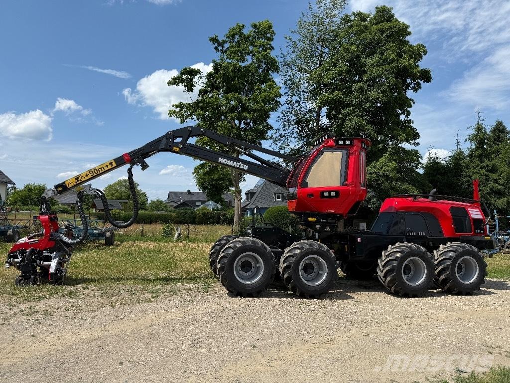 Komatsu 931 XC Abbattitrici, Disboscatrici