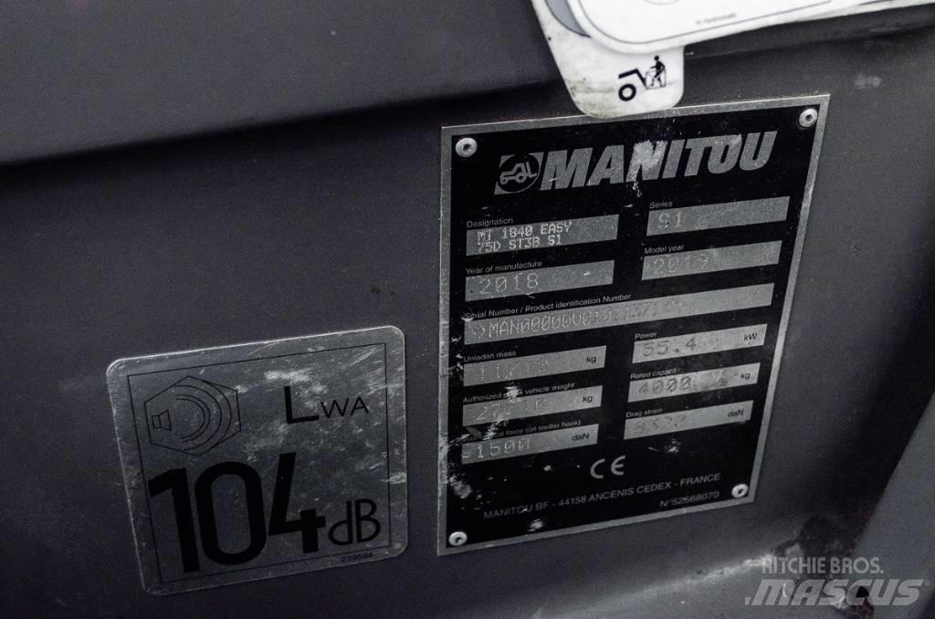 Manitou MT 1840 Sollevatori telescopici