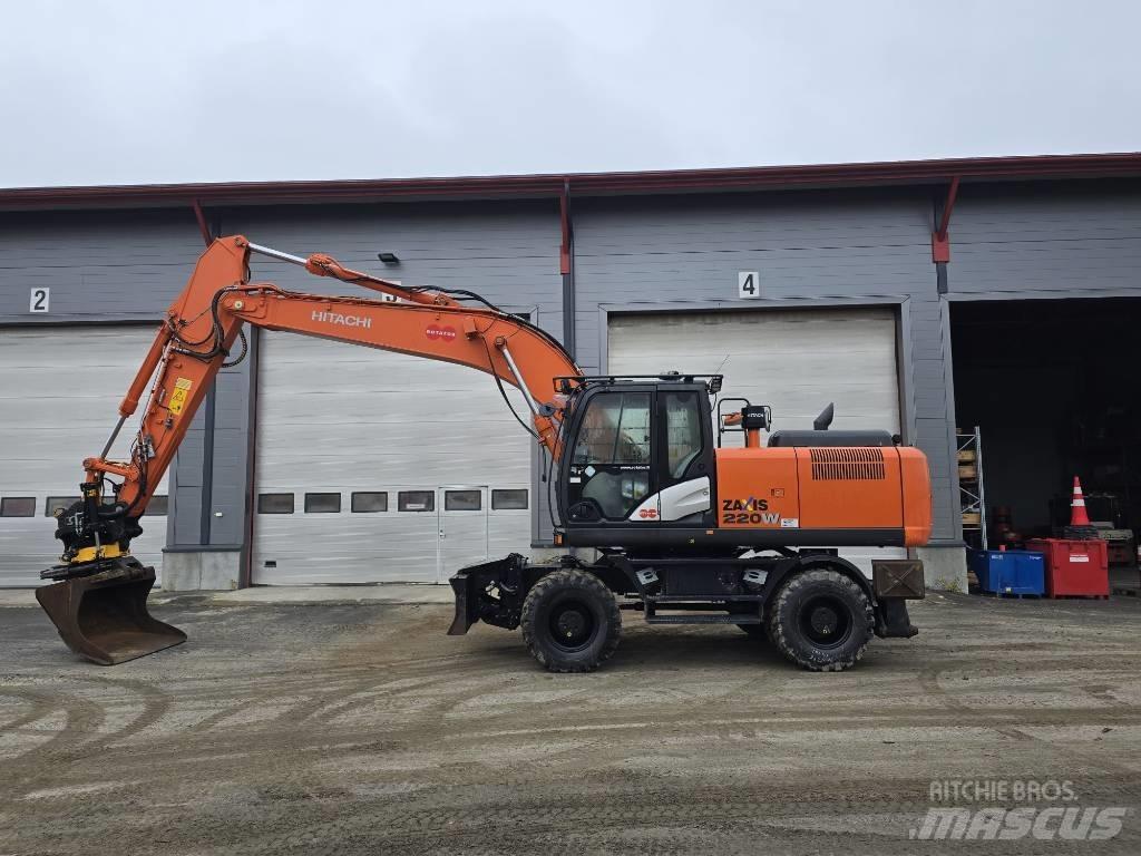 Hitachi ZX 220W-5 Escavatori gommati