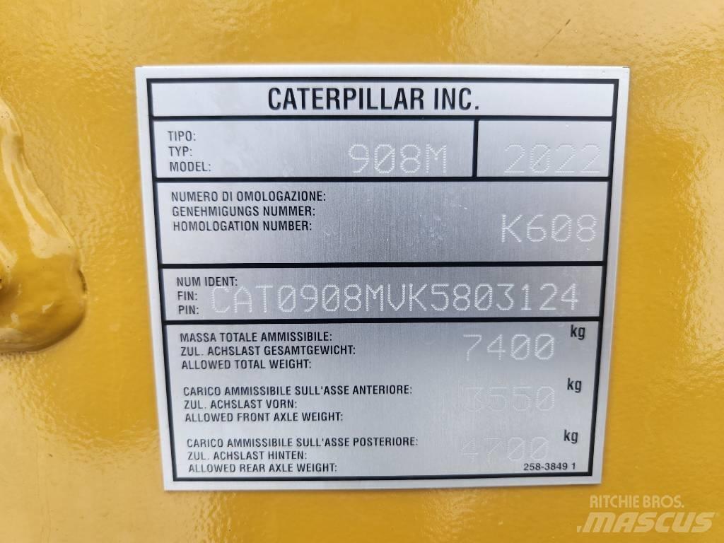 CAT 908m Pale gommate