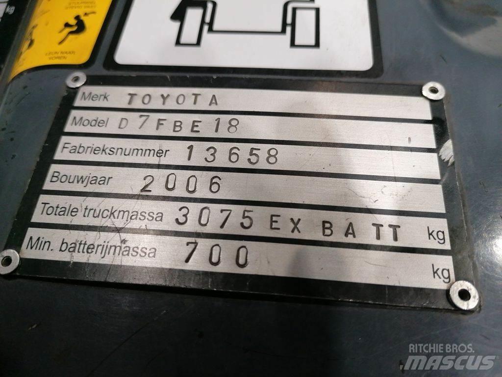 Toyota 7FBEF18 Carrelli elevatori elettrici
