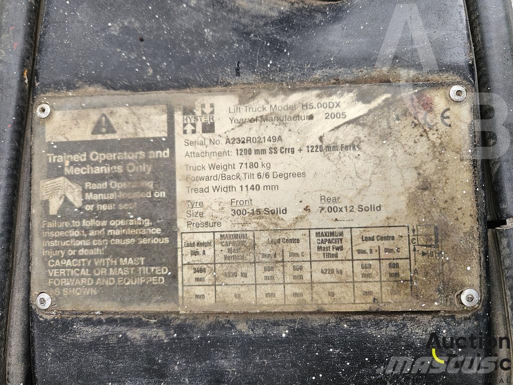 Hyster H5.00DX Carrelli elevatori diesel